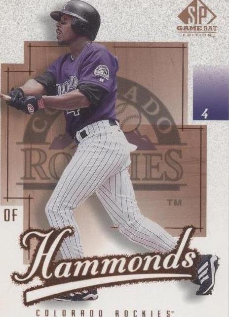 2001 SP Game Bat Edition - Jeffrey Hammonds #90