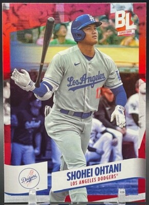 2024 Topps Big League SHOHEI OHTANI Super Rare Red Foil #297 LA Dodgers