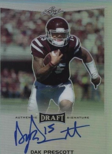 2016 Leaf Metal Draft Dak Prescott #BA-DP1