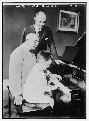 Photo:John Philip Sousa, 1st, 2d, & 3d