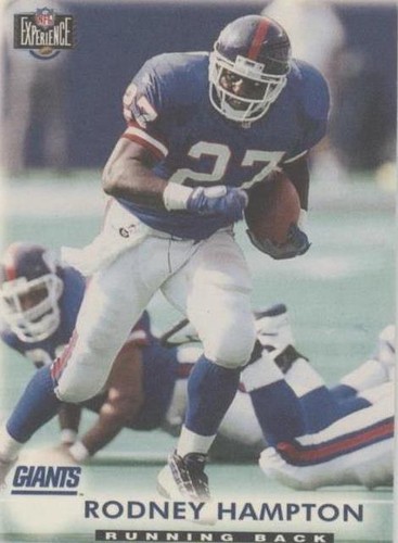 1997 Score Board NFL Experience Rodney Hampton #75