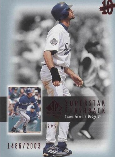 2003 SP Authentic - Shawn Green #SF31