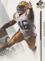 2013 SP Authentic Kevin Minter #CC-76