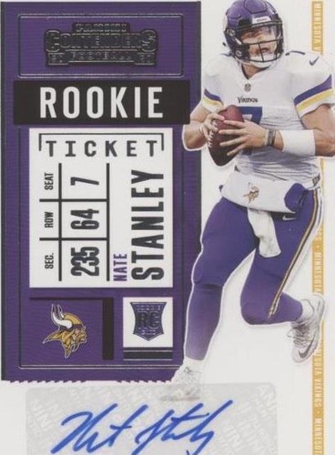 2020 Panini Contenders Nate Stanley #291