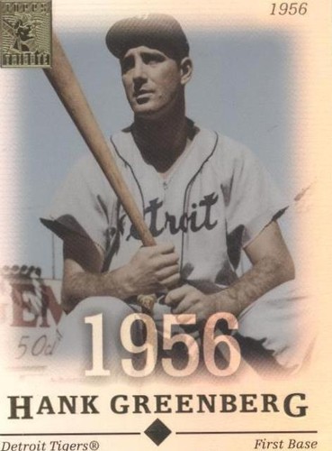 2004 Topps Tribute Hall of Fame - Hank Greenberg #26