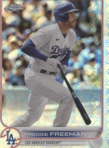 2022 Topps Chrome Logofractor Edition - Freddie Freeman #65