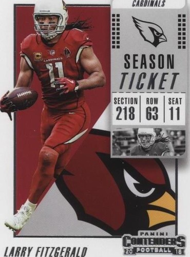 2018 Panini Contenders Larry Fitzgerald #97