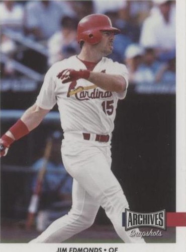 2017 Topps Archives Snapshots - Jim Edmonds #AS-JE