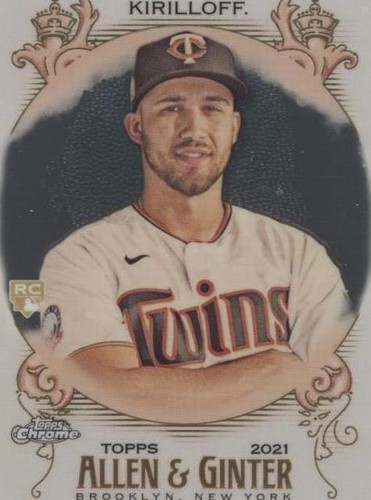 2021 Topps Allen & Ginter Chrome - Alex Kirilloff #116