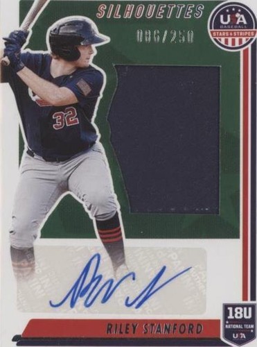 2022 Panini USA Baseball Stars & Stripes - Riley Stanford #SIL-RS