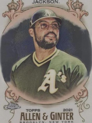 2021 Topps Allen & Ginter Chrome - Reggie Jackson #46