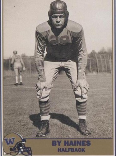 1992 Pacific Washington Huskies Football Greats By Haines #24