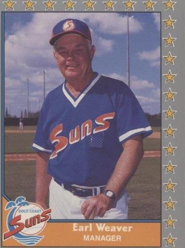 1990 Pacific Senior Professional Baseball Association - Earl Weaver #56