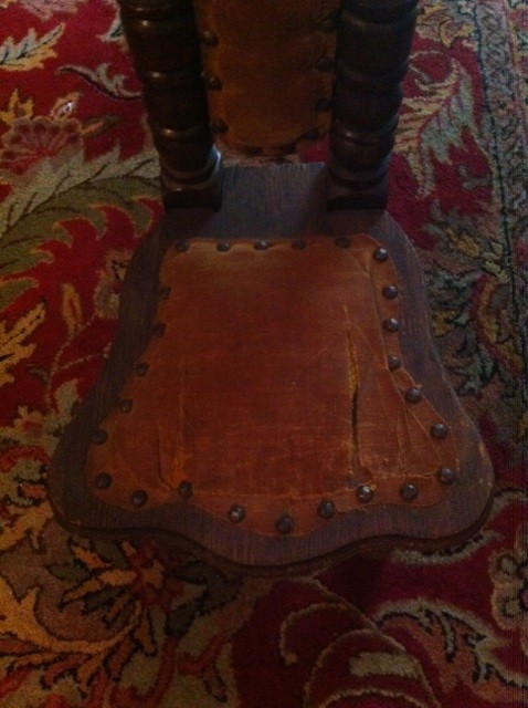 Set of Two Antique Jacobean Praying Chairs