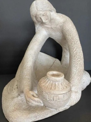 1988 ACOMA AUSTIN PRODUCTIONS SCULPTURE LA OLLA DE LA VIDA