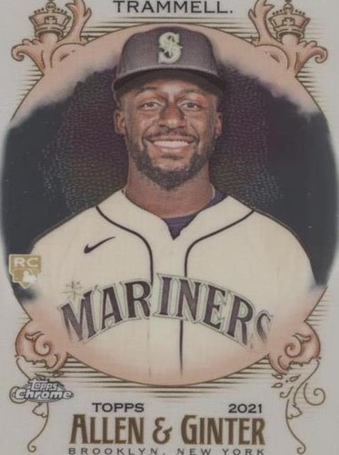 2021 Topps Allen & Ginter Chrome - Taylor Trammell #196