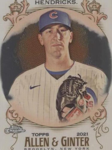 2021 Topps Allen & Ginter Chrome - Kyle Hendricks #161
