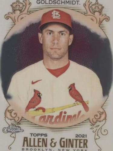 2021 Topps Allen & Ginter Chrome - Paul Goldschmidt #50