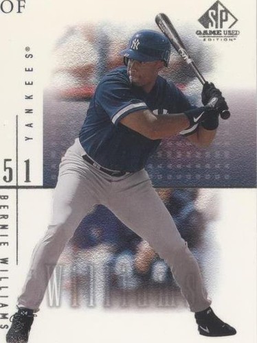 2001 SP Game Used Edition - Bernie Williams #28