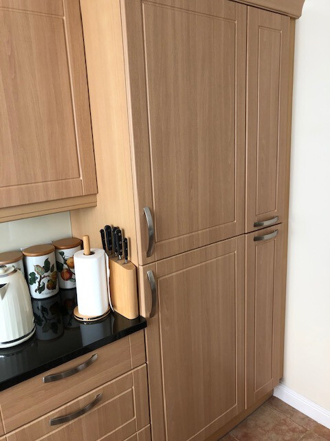 beech effect kitchen doors