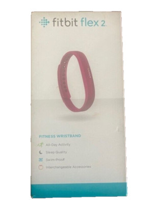 FITBIT FLEX 2 Fitness Exercise Wristband Activity Tracker Band Magenta New