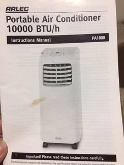 arlec portable air conditioner manual Arlec evaporative cooler manual.