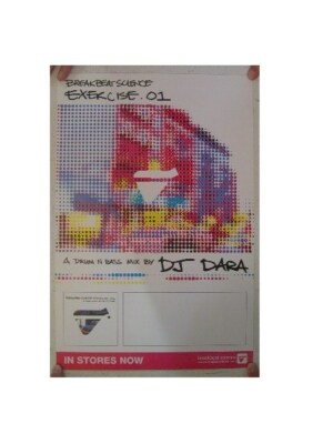 DJ Dara Breakbeat Science Poster 'Exercise.01' Break Beat