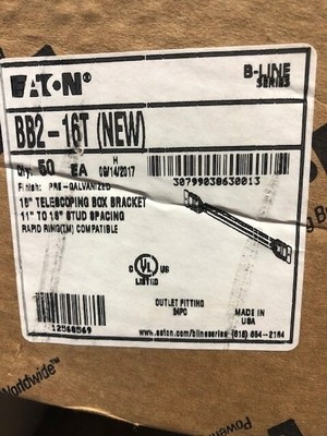 Telescoping Box Mounting Bracket, 11 Inch - 18 Inch, Steel/Pre-galvanized P/N BB