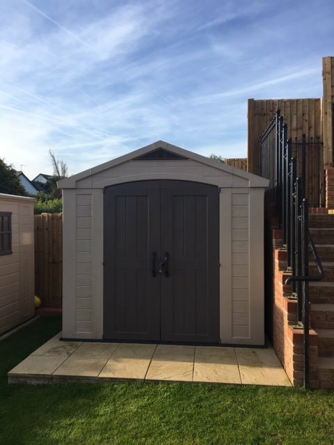 Keter 8x6 plastic garden shed in Radyr, Cardiff Gumtree