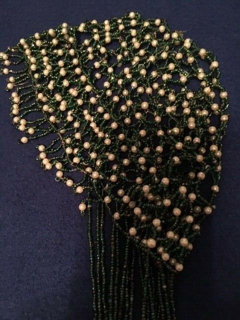 Vintage Flapper Beaded Cap--Costume?—Pretty—From Estate