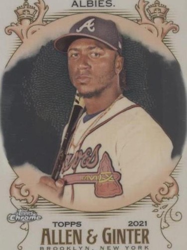 2021 Topps Allen & Ginter Chrome - Ozzie Albies #43