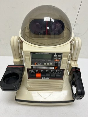 VINTAGE TOMY OMNIBOT 5402 (UNTESTED). FOR PARTS OR REPAIR. (UNTESTED!!!)