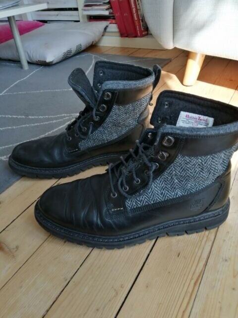 Timberland Tweed Size 9 boots, Britton Hill Black Leather sz 9 Harris | in Holyrood, Edinburgh | Gumtree Timberland Tweed Size 9 boots, Britton Hill Black Leather sz 9 Harris | in Holyrood, Edinburgh | Gumtree