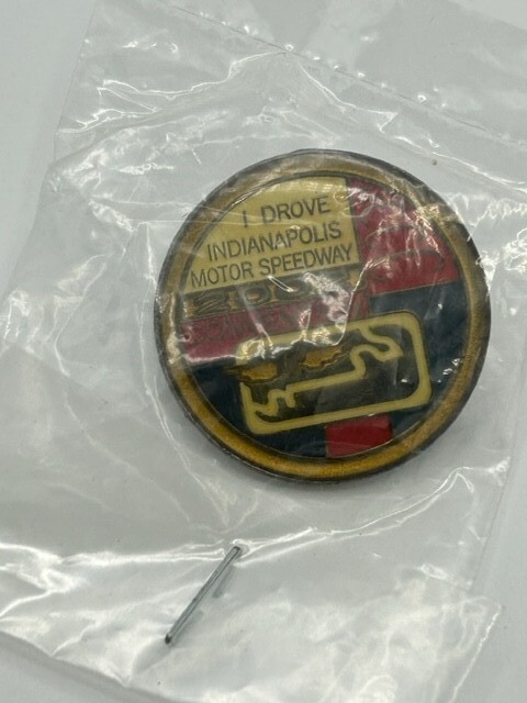 I Drove Indianapolis Motor  Speedway 2002 Convention NCCC Hat/Lapel Pin
