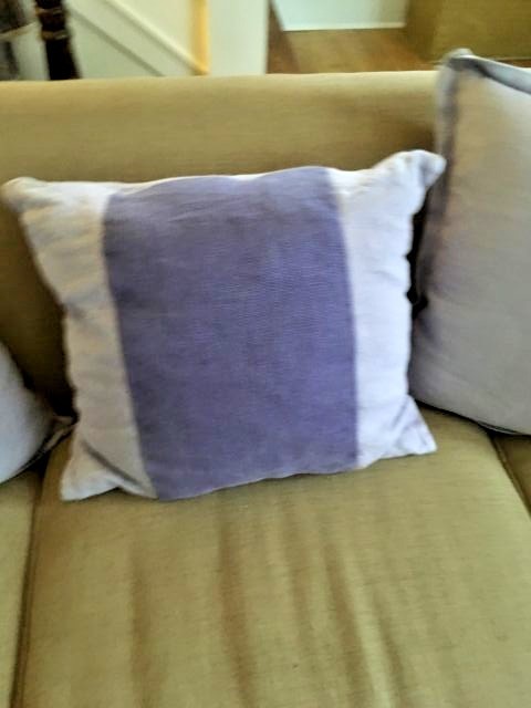Linen Lavender Pillows --Wisteria brand