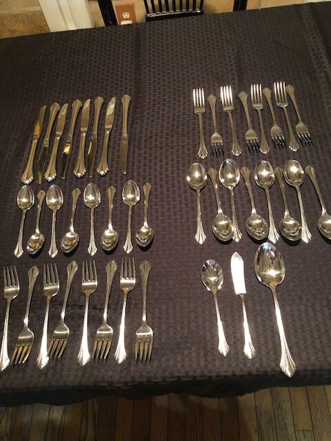 Oneida Stainless Flatware Bancroft Service for 8