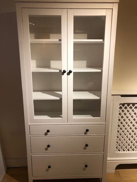 Ikea Hemnes Glass Door Cabinet In Ealing Broadway London