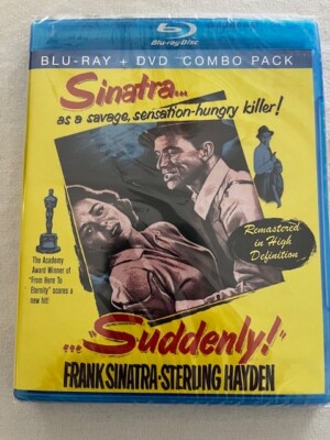 SUDDENLY (Frank Sinatra, Sterling Hayden) new bluray + dvd
