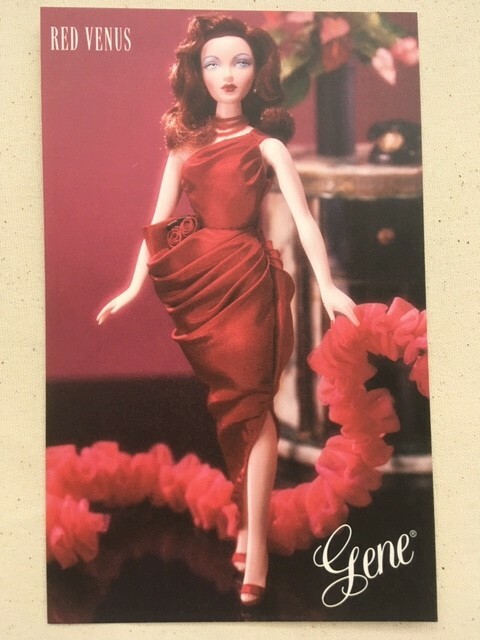 Gene Doll Collector Cards, 1998 Edition, 58 Cards, 4 x 6 inches with Case