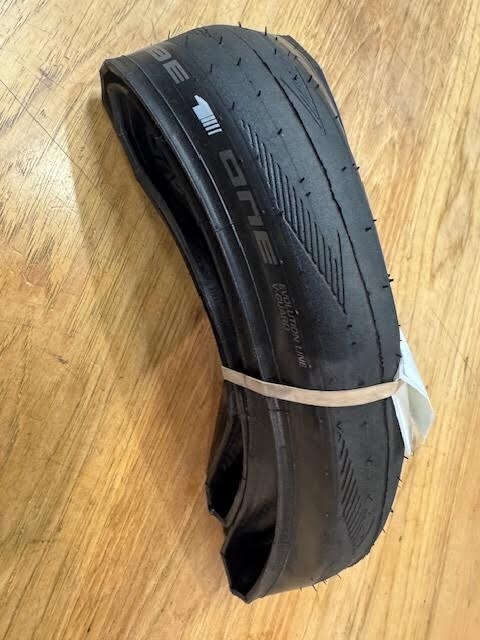 BRAND NEW TAKE-Schwalbe One Black Tyre for Brompton 16