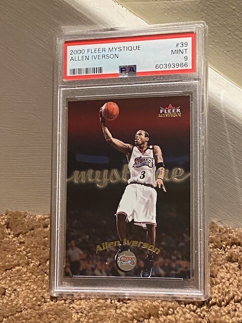 その他 2000 Fleer Allen Iverson Autographics 2000-01 Fleer Autographics ALLEN IVERSON Auto Signature Card