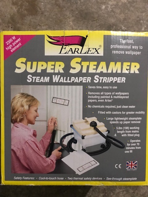Steam Wallpaper Stripper, Earlex Super Steamer | in Morpeth