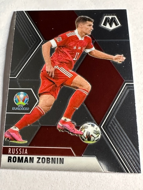 2021 Panini Mosaic Uefa Euro 2020 Em Russia Roman Zobnin