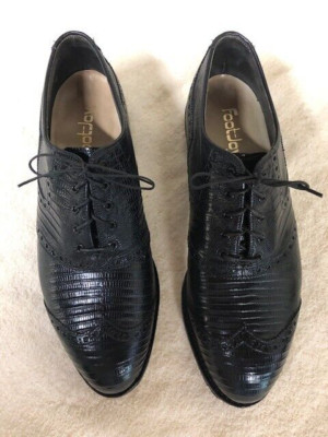 Footjoy Vintage Lizard Golf Shoes 9 D