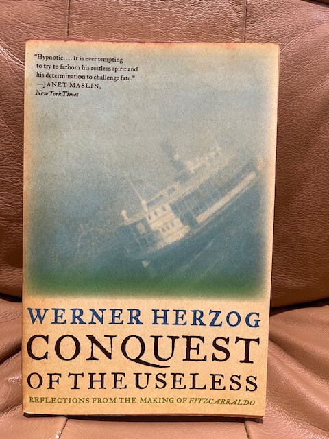 Werner Herzog Conquest of the Useless (Paperback) brand new