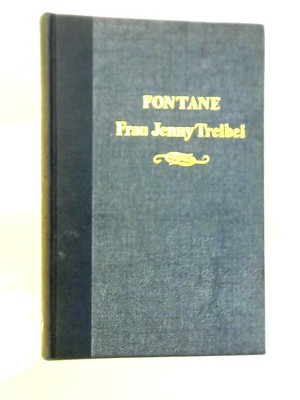 Frau Jenny Treibel (Modern Language Texts) (H.B. Garland Ed. - 1968) (ID:39526)