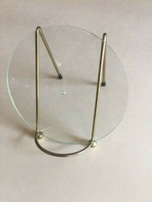 Barometer Replacement Glass, Cut to Size 3'' to 10'' Dia. FLAT,1/8'' Center Drilled
