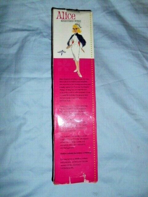 Medline HTF NIB NOS Alice RN Nurse Career Blond Doll in Traditional Uniform
