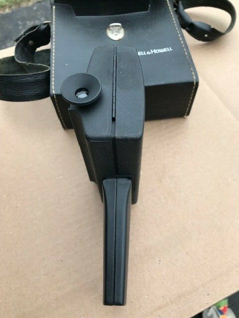 Bell & Howell 670/XL Low Light Autoload Super 8 Movie Camera prop Japan, W/ CASE