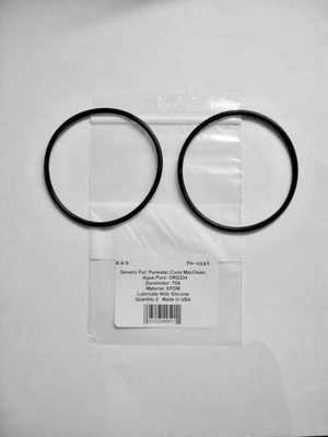 2 ORG-234 O-Rings for Purwater, Cuno MacClean, Aqua-Pure Valves / R&S 234A/ EPDM